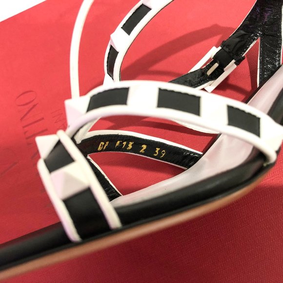 Free Rockstuds Ankle Wrap Heel Sandals - Picture 12 of 12